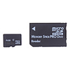 4GB Micro SD / TF SDHC-Speicherkarte und micro sd sdhc bis ms-Adapter