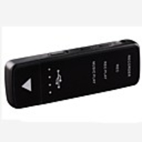 4GB Mini USB 2.0 Wiederaufladbare Voice Recorder - Schwarz