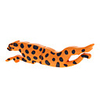 4GB mit Leopard Rubber USB Flash Drive