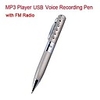 4GB MP3 Player USB Voice Recording Pen mit FM-Radio 094674