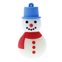 4GB Nette Schneemann-Stil USB-Flash-Laufwerke