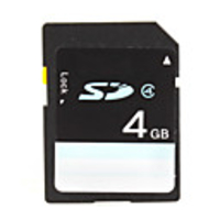 4GB SD-Speicherkarte (Klasse 4)