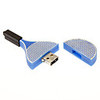 4GB Soft Rubber Blau Racket USB Flash Drive