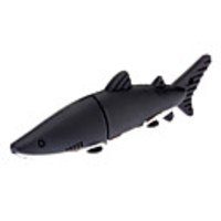 4GB Soft Rubber Shark USB Flash Drive