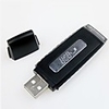 4GB USB Stick mit Voice Recorder Schwarz