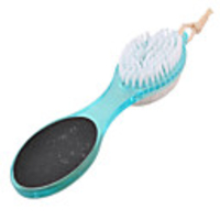 4in1 Pediküre Stein Fuß Pinsel Kallus File Remover Pedicure Tool (zufällige Farbe)