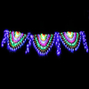 4m Leuchtgirlanden 420 LEDs 1 set RGB Weiß Wasserfest Kreativ Party 220-240 V
