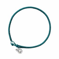 4ocean weißseitiges Delphin geflochtenes Armband (klein)