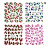 4pcs 2D Andere Nail Sticker