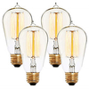 4pcs 40 W E26 / E27 ST58 Warmes Weiß 2300 k Retro / Abblendbar / Dekorativ Glühbirne Vintage Edison Glühbirne 220-240 V Lightinthebox