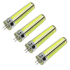 4pcs 7 W LED Mais-Birnen LED Doppel-Pin Leuchten 700 lm G4 T 120 LED-Perlen SMD 5730 Neues Design Warmes Weiß Weiß 12 V