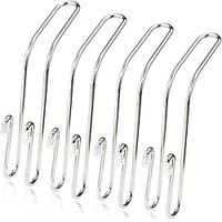 4pcs Autositz Kopfstützenhaken Universal Autoaufbewahrung Kopfstützenaufhänger Halter Haken Fahrzeug starke und langlebige Rücksitzaufhängung für Handtasche Geldbörse Lightinthebox