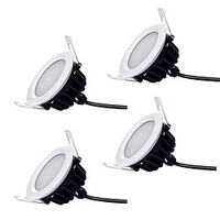 4pcs wasserdicht ip 66 9w 700-800lm 48 x 5730 sdm leds hochwertige kommerzielle beleuchtung downlights warmweiß / kaltweiß ac220-240v