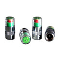 4pcs/set Car Tire Pressure Monitor Ventilschaftkappe Sensor Indicator Eye Alarm
