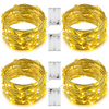 4Stück 10m LED Weihnachten Lichterketten Kupferdraht Lichterketten 1 Stück 5m 10m Nachtlicht für Weihnachtsgirlande Urlaub Schlafzimmer Zimmer Indoor Hochzeit Dekoration Lampe Lightinthebox