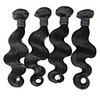4tlg 14inch Natural Black Körper-Welle chinesischen Jungfrau-Haar-Webart-Bundles