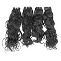 4tlg 14inch Natural Black natürliche Welle chinesischen Jungfrau-Haar-Webart-Bundles