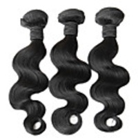 4tlg 26inch Natural Black-Körper-Wellen-brasilianische Jungfrau-Haar-Webart Bundles