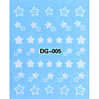 4tlg Cartoon Water Transfer Printing Nachtleuchtende Nail Art Sticker No.2