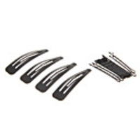4tlg Große Haar Bang Clips 10er Small Size Hair Clips Set