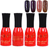 4tlg OV Tränken-weg Red Bottle Süßigkeit mischte Farben UV Color Gel Polish Set (Nr.157-160,  15 ml)