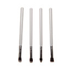 4tlg Weiß Griff Eye Shadow Pinsel Set