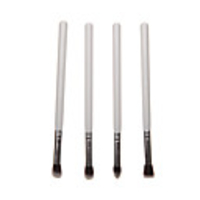 4tlg Weiß Griff Eye Shadow Pinsel Set