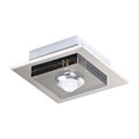 4W Edelstahl LED-Deckenleuchte