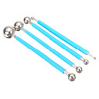 4x Edelstahl Blume modelliert Werkzeug-Fondant-Kuchen,  der Mold DIY Weihnachten