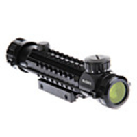 4X28EG Beleuchtet Rot / Grün Crosshair Tri Weber-Schienen-Anblick-Bereich