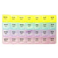 4x7 jeder Moment Nail Art Tip Zell Leere Aufbewahrungsbehälter-Kasten Tool (21.5x12x1.8)