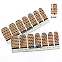 4x7PCS Vintage Schwalben Gird Nail Art Sticker