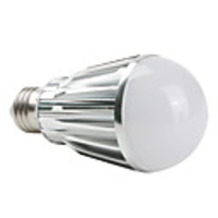 7 1W E27 5000K 630lm 7-LED-weiß Glühbirne (85-265V)