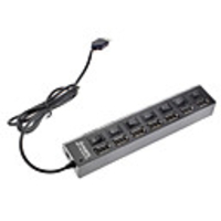7-1 Super-USB-Hub Schwarz