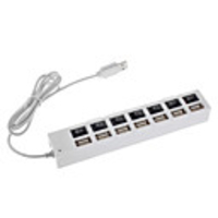 7-1 Super-USB-Hub Weiß