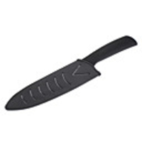 7 "Ceramic Kochmesser mit Scheide (Black)