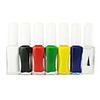 7-Farben Beruf Top Coat Nail Art Lacke für Stamping-Kits