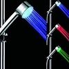 7 Farben Elegante Temperature Controlled LED-Licht-Top-Spray Duschkopf Badezimmer Dusch