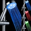 7 Farben Handy-Wasser-Temperatur-Kontroll-LED-Licht Top-Spray Duschkopf Badezimmer