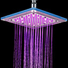 7 Farben ändern LED Dusche Wasserhahn Head of 8 Zoll --- Chrom-Finish