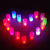 7 Farben-ändernde Lichter Sound Control Kerzen von 10 Lights-Set