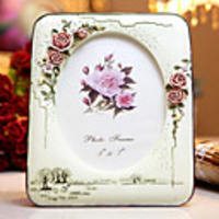 7 "H Country Style Polyresin Bilderrahmen