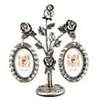 7 "H Country Style Roses Metall-Bilderrahmen