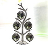 7 "H Modern Style Baum,  Form,  Metall-Bilderrahmen
