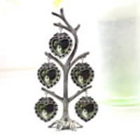 7 "H Modern Style Baum,  Form,  Metall-Bilderrahmen