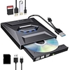 7 in 1 tragbares USB 3.0 ultradünnes externes DVD-Recorder-Laufwerk,  Lesegerät,  optisches Laufwerk für Laptop-Desktop-Zubehör