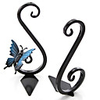 7 "Kreative Mode Butterfly Style Metall 1Pair Buchstützen (Farbe Randomed)