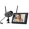 7 "LCD Wireless Baby Monitor 4-Kanal Quad-Sicherheitssystem DVR mit 1-Kameras