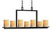 7-Light-Öl eingerieben Bronze-Kronleuchter