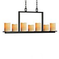 7-Light-Öl eingerieben Bronze-Kronleuchter